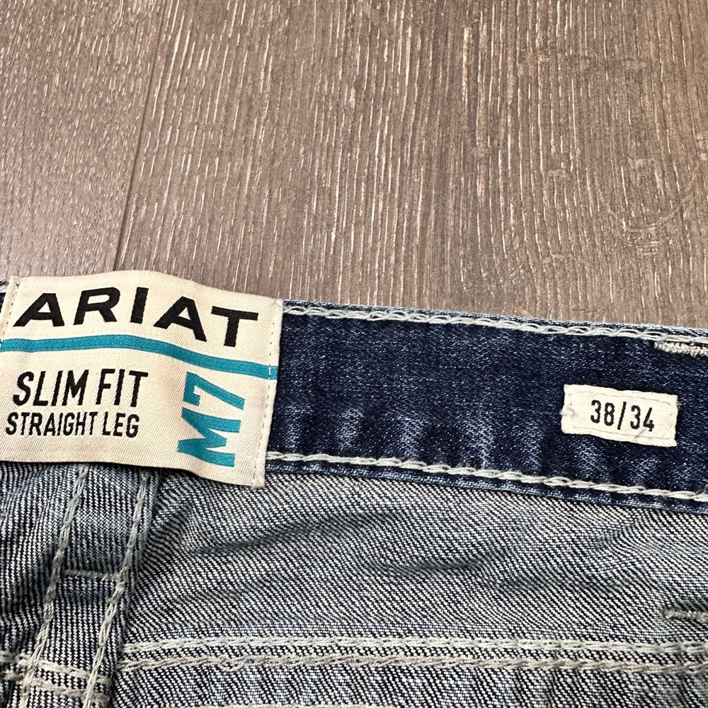 Ariat M7 Silverton Coltrane Straight Leg Jeans Sz 38 - Picture 4 of 7